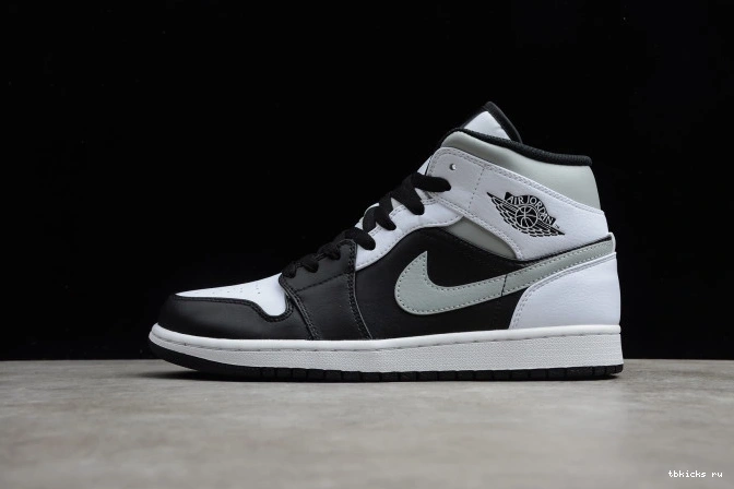 Reps TB 554724-073 AIR Shadow Mid 1 White Jordan 0821